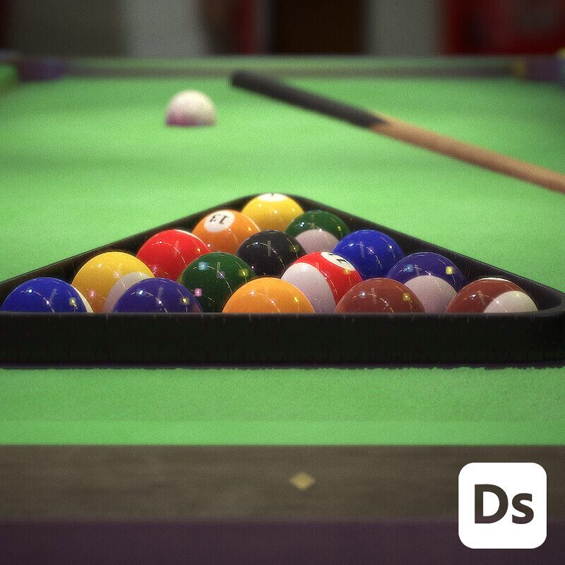 Billiards Table - 100% Substance Designer