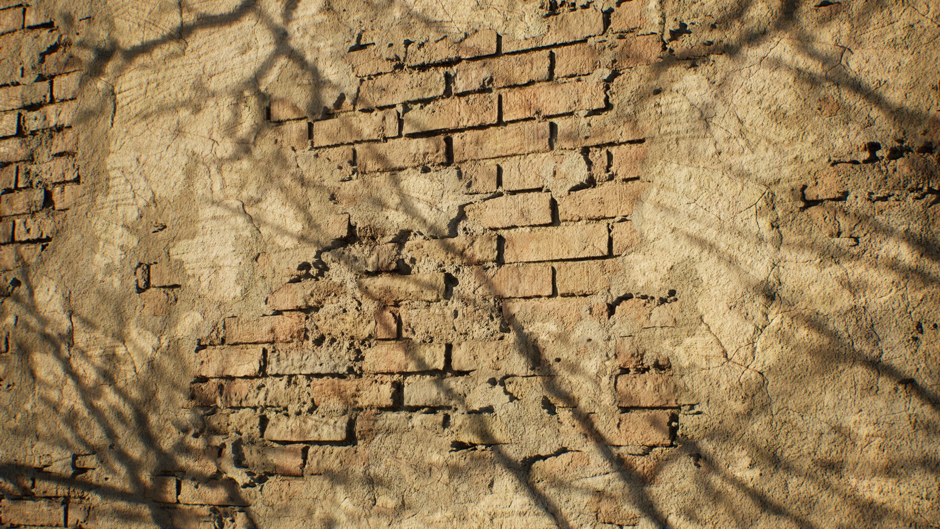 Brick/Stucco Wall Blend, image 4