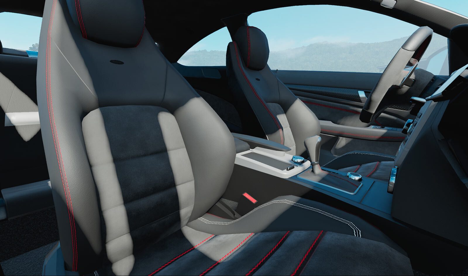 Forza Motorsport 7: Car material display - overhaul of carbon fiber, leather, plastics, metal, and alcantara.