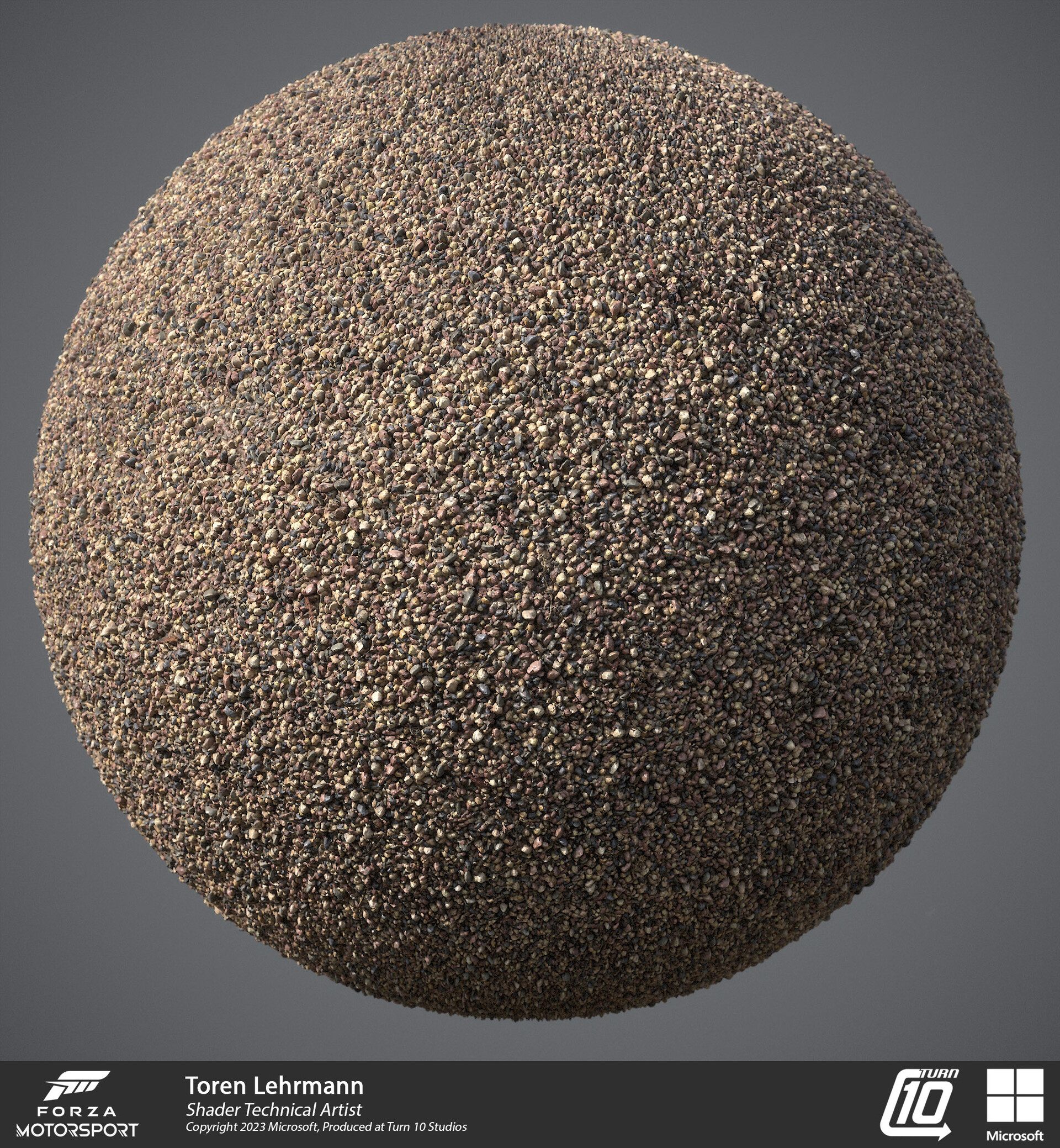 Forza Motorsport - Materials: Gravel (Laguna Seca shoulders)