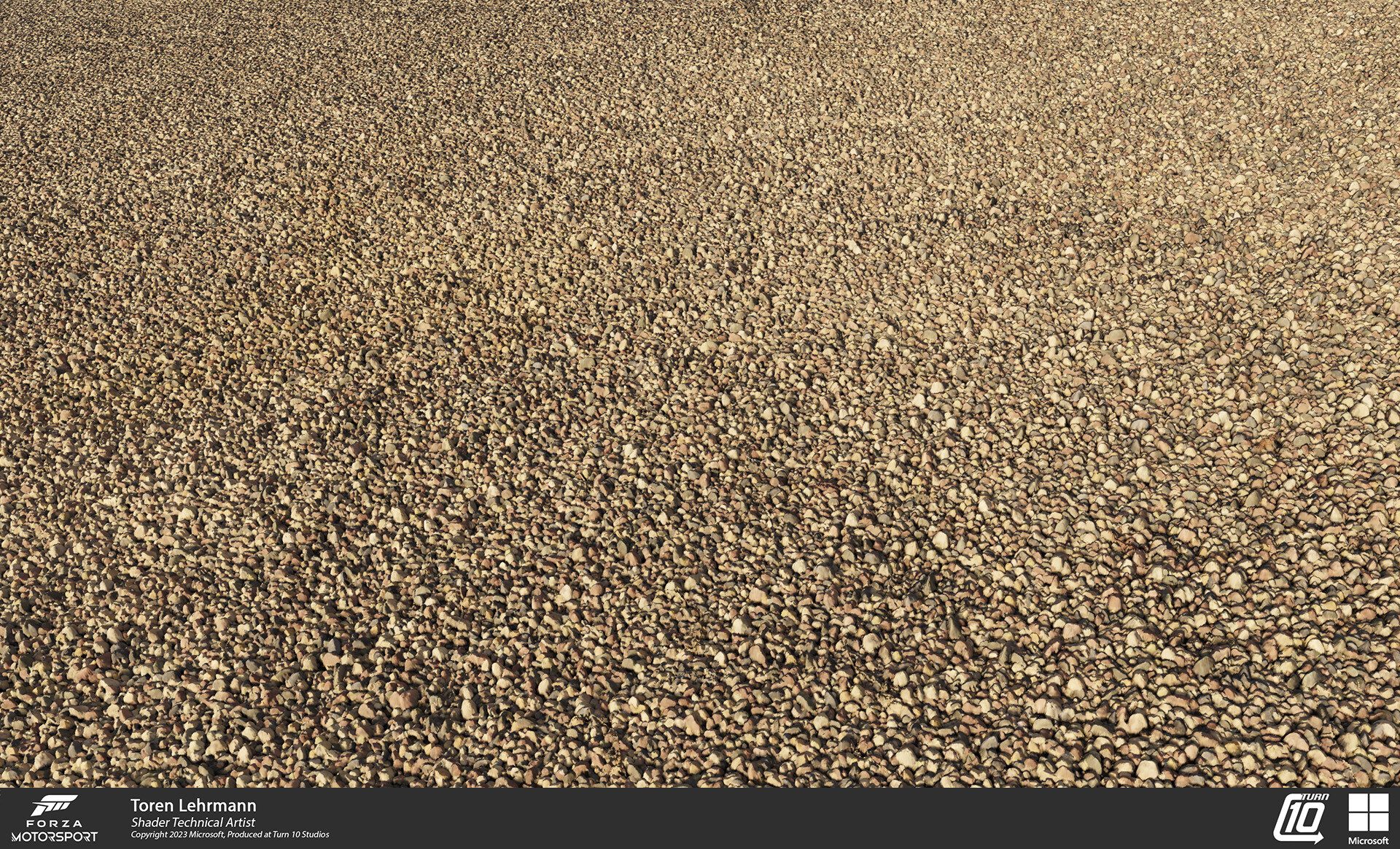 Forza Motorsport - Materials: Laguna Seca Shoulders - Gravel in Context