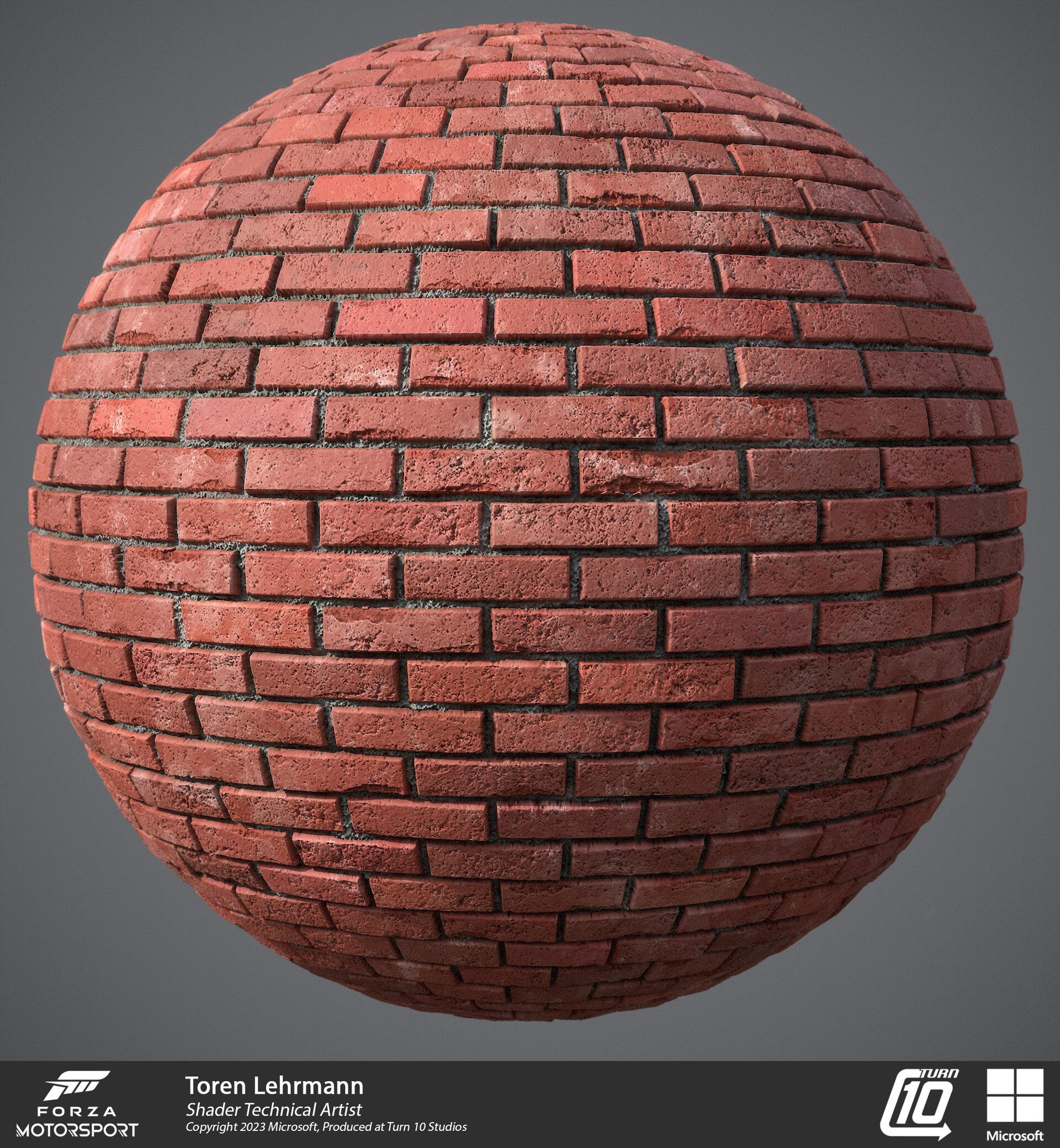 Forza Motorsport - Materials: Brick (Used on various trackside buildings)