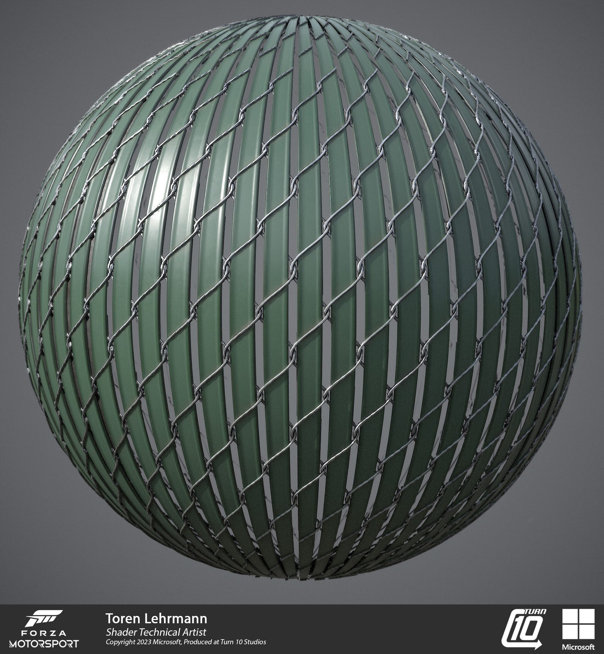 Forza Motorsport - Materials: Fencing, Privacy Variant (Used on various trackside objects)