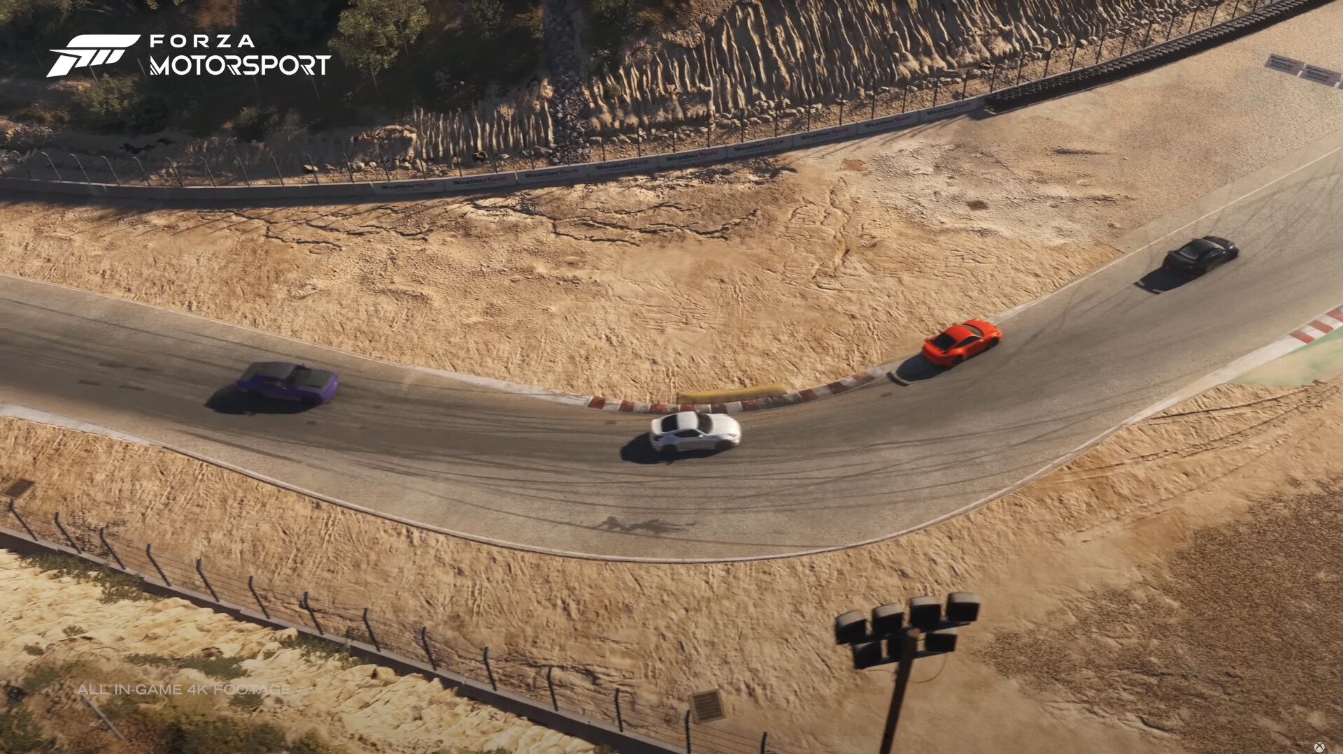 Forza Motorsport - Xbox Showcase 2022: More examples of the new blends and decals that add an extra layer of detail to the track that I worked on alongside track team.