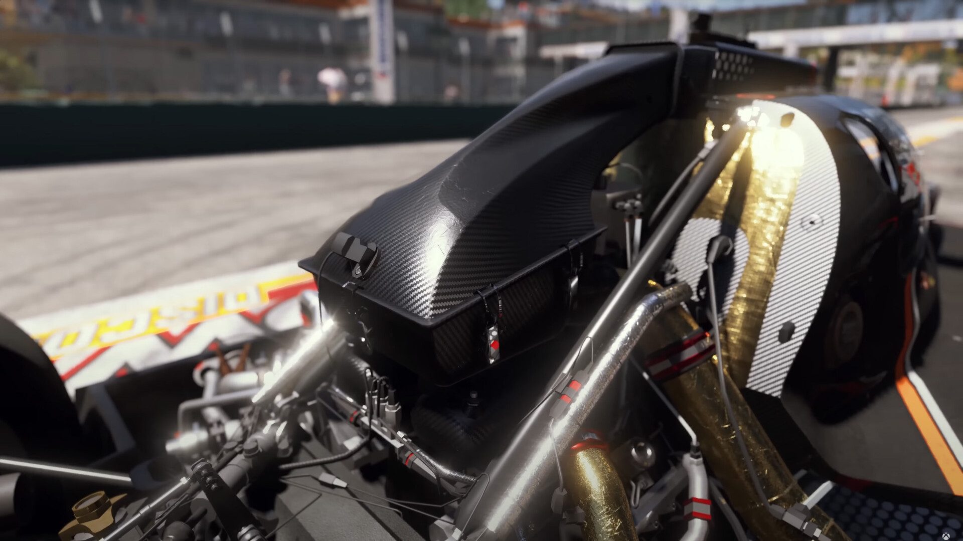 Forza Motorsport - Xbox Showcase 2022: Another great example of the engine bay detail.