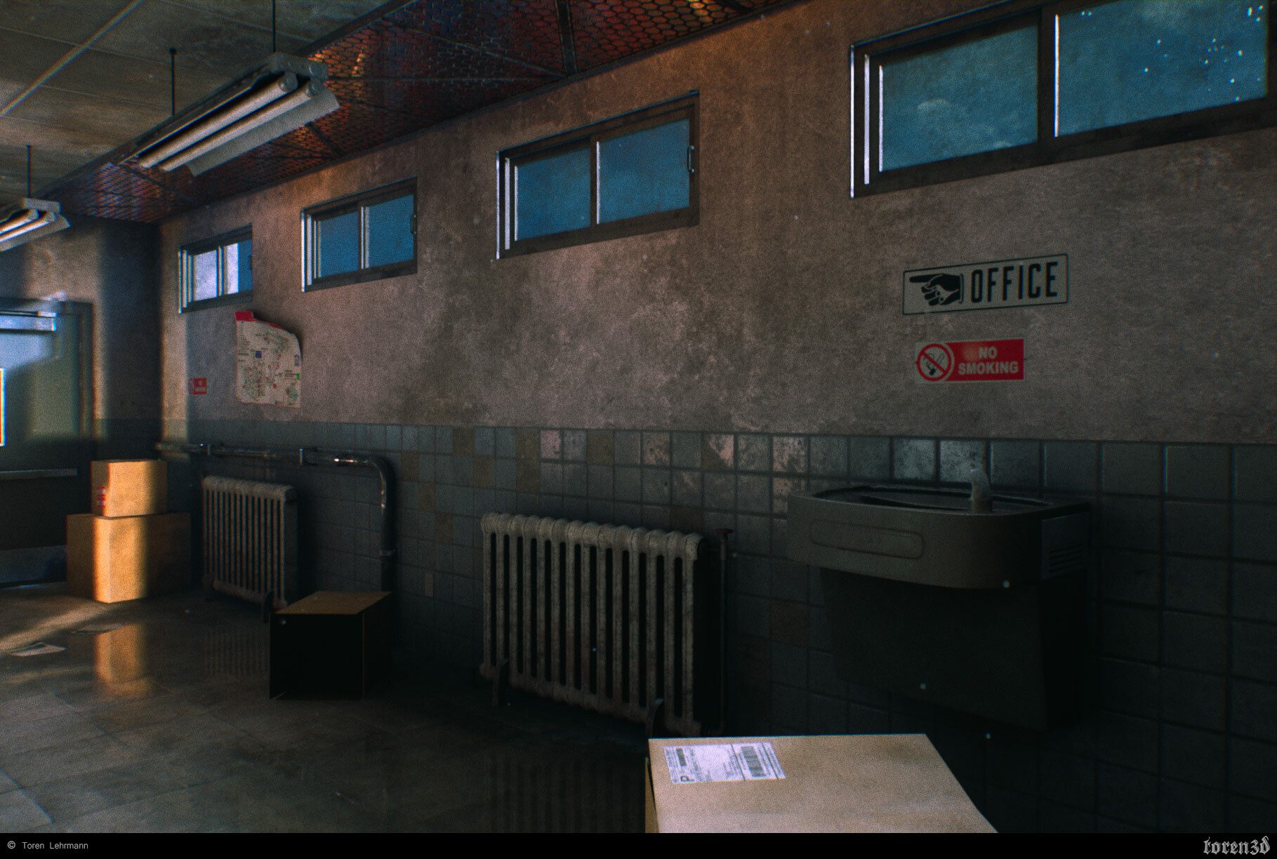 Hallway Crime Scene, image 4
