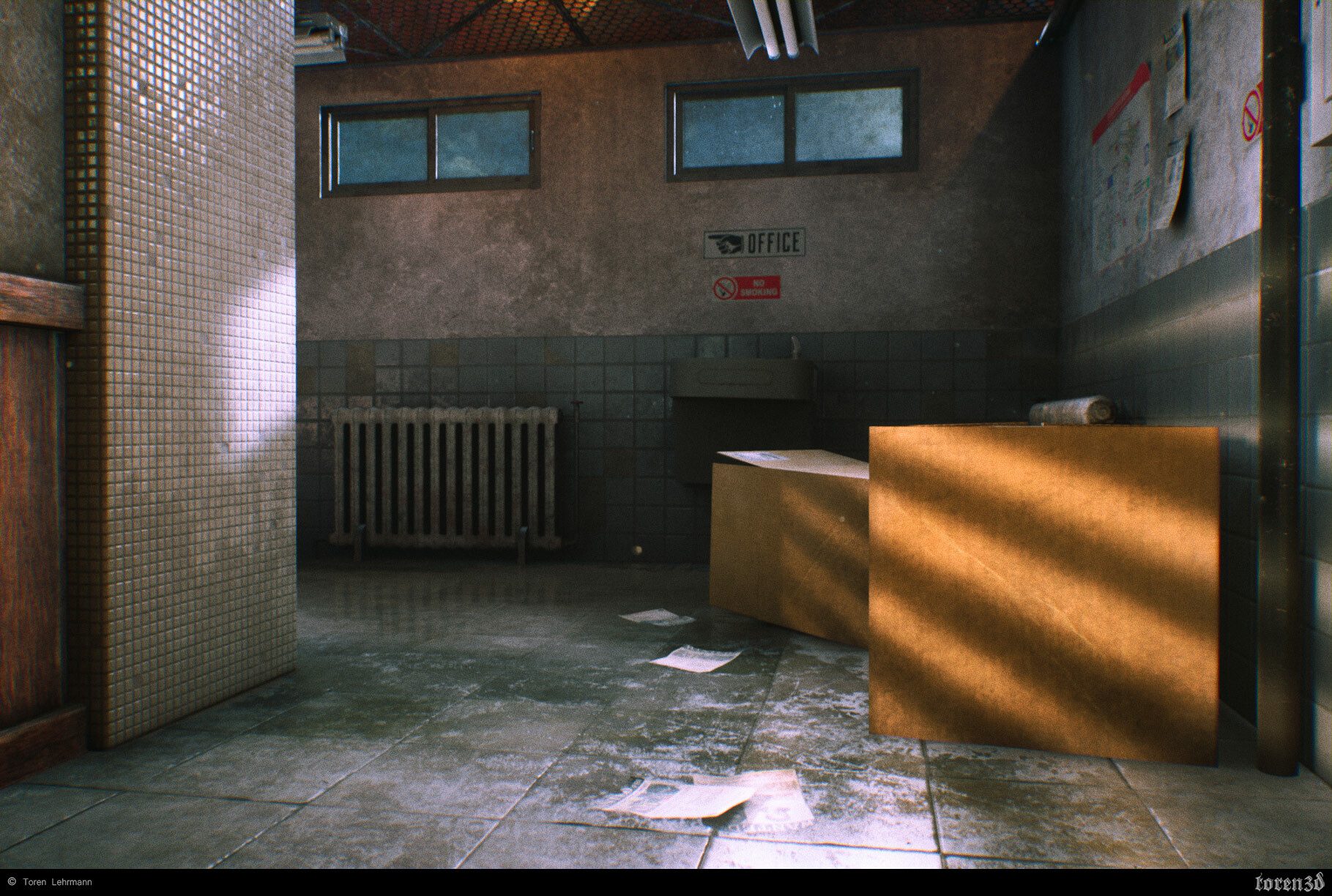 Hallway Crime Scene, image 9