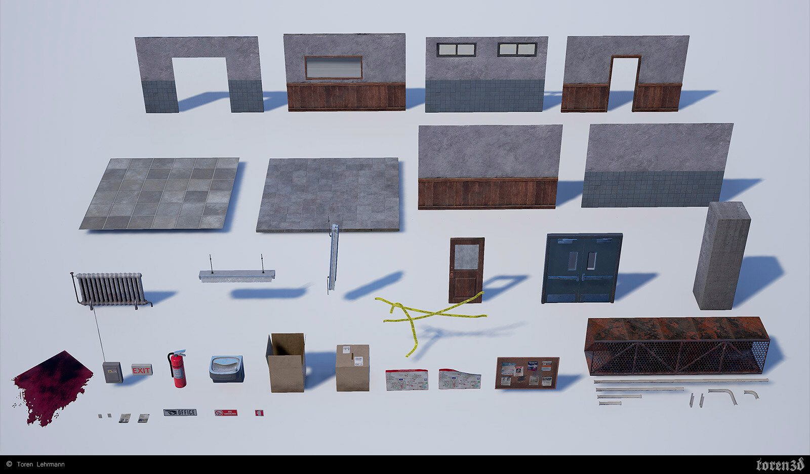 Hallway Crime Scene, image 11