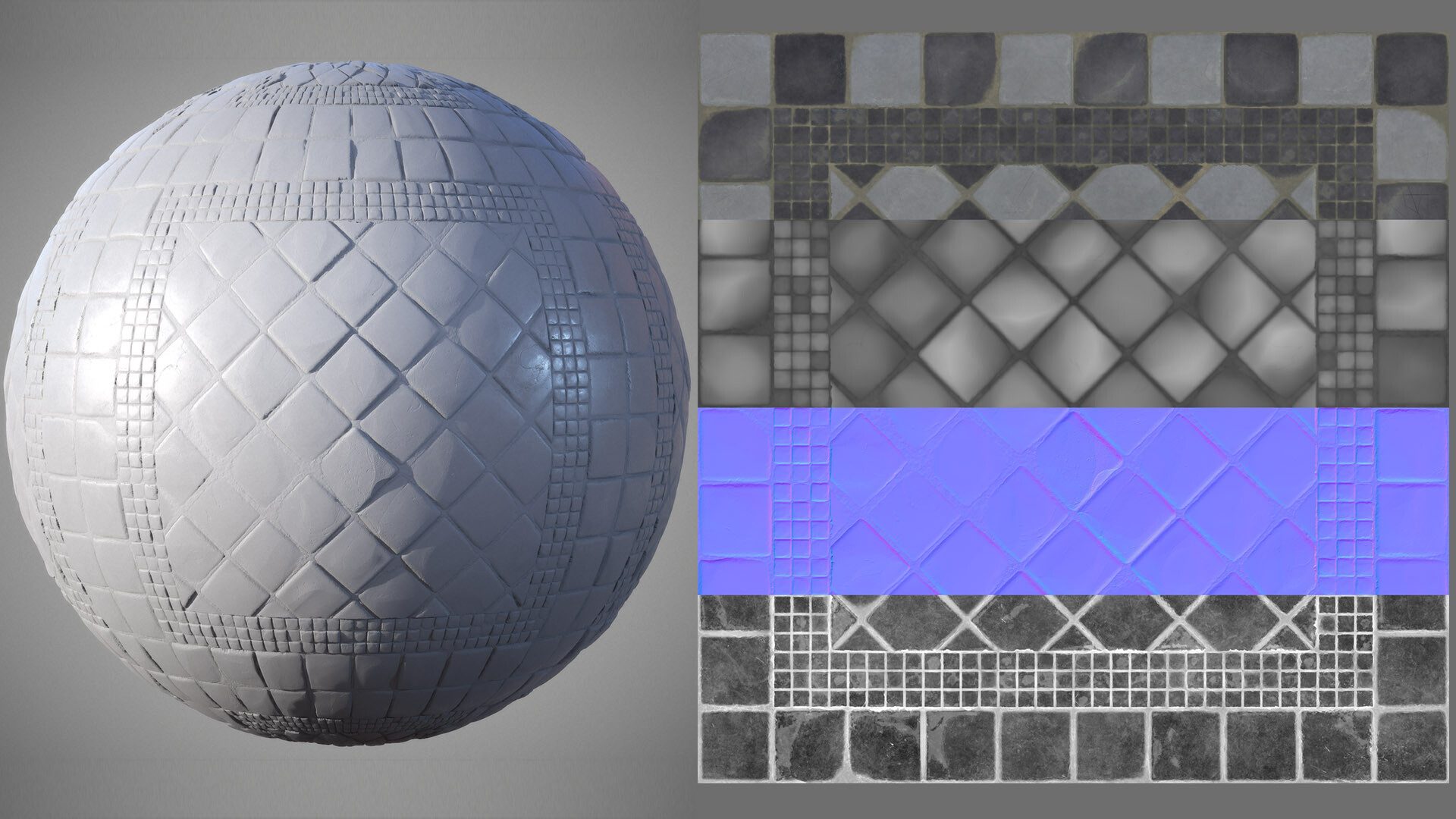 Patterned Tile Material, image 3