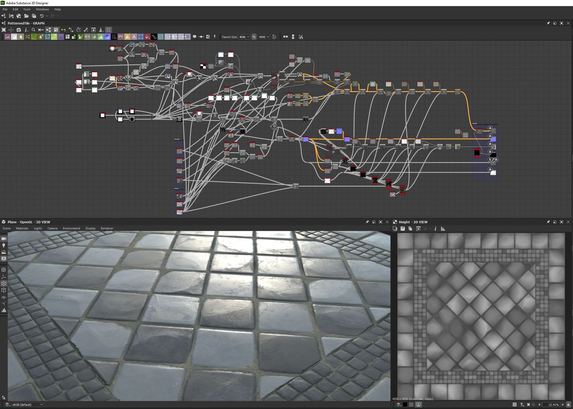 Patterned Tile Material, image 4