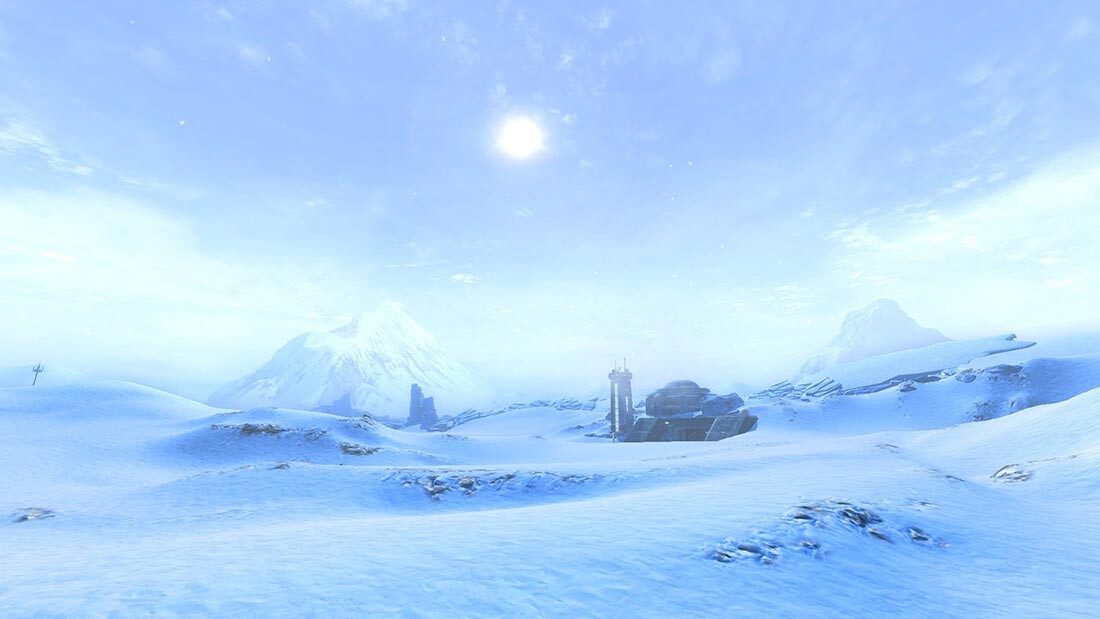 Star Wars: The Old Republic: Hoth - Exterior terrain sculpting/painting