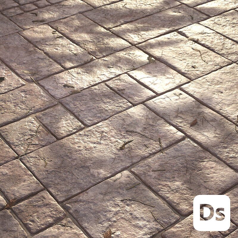 Stone Sidewalk Material